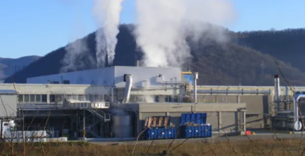 Impianto di trigenerazione Glayx installato presso Cartiere Carrara – vista dell’area produttiva