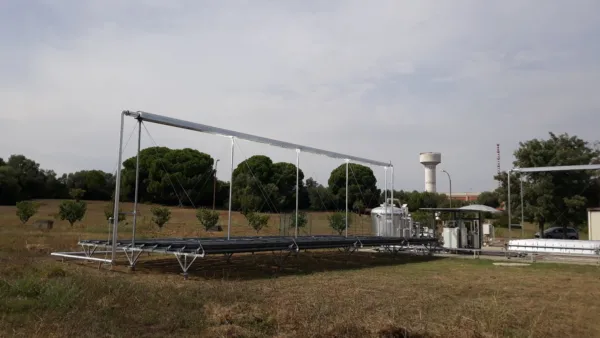 Prototipo di sistema di accumulo termico sviluppato da Glayx in ambito R&D per ENEA