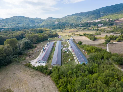 Impianto fotovoltaico installato e gestito direttamente da Glayx per autoconsumo e test tecnologici