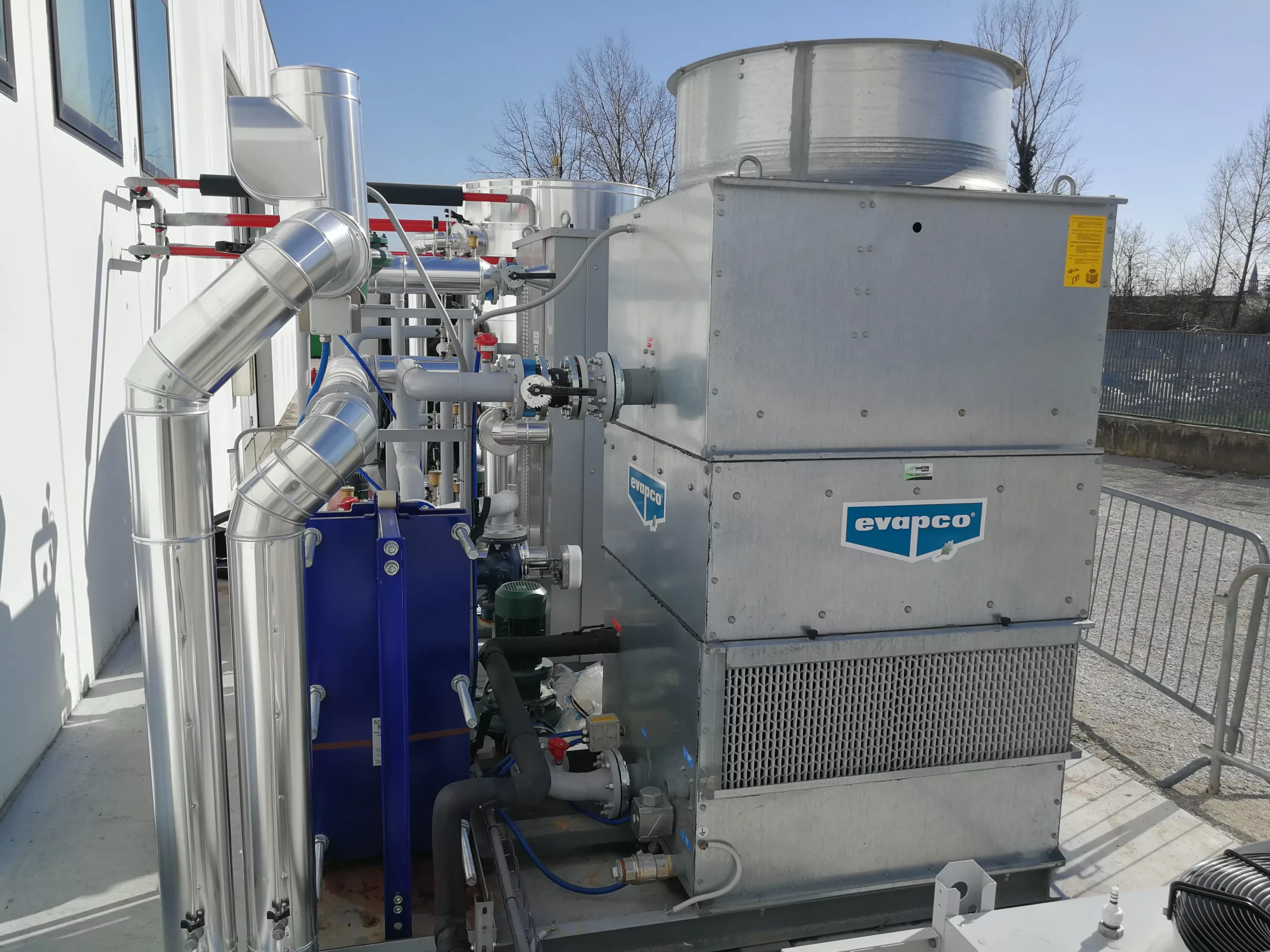 Impianto di trigenerazione Glayx installato in stabilimento produttivo automotive di Bluergo