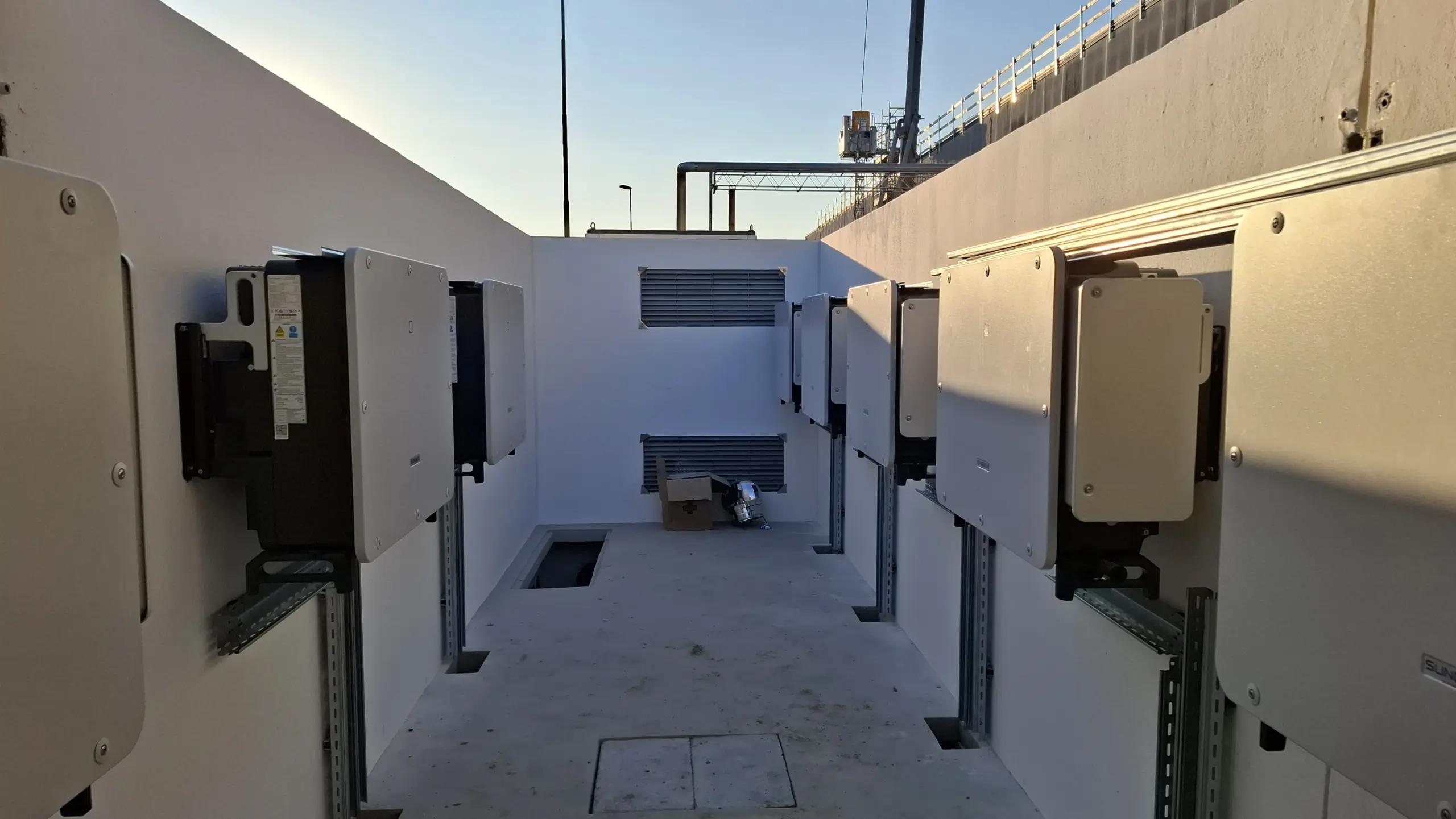 Impianto PS Glayx Impianto fotovoltaico: 1358 kW di potenza nominale installata in copertura