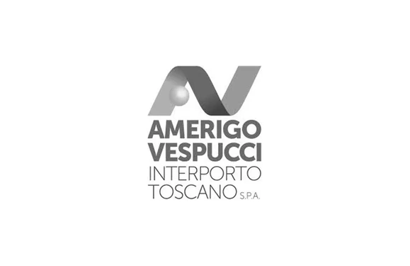 Logo Amerigo Vespucci Interporto Toscano, cliente di Glayx