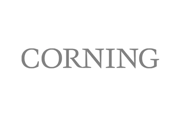 Logo Corning, cliente di Glayx
