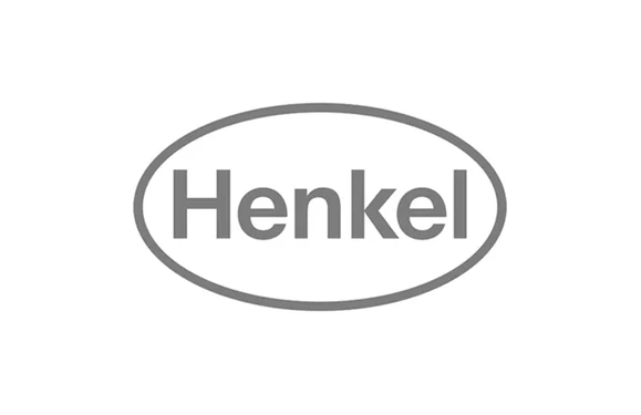 Logo Henkel, cliente di Glayx