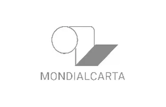 Logo Mondialcarta, cliente di Glayx